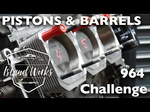 Видео: Поршни и цилиндры — сборка двигателя Porsche 964, часть 1