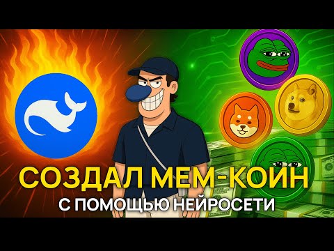 Видео: Создаю мем-коин сайт с нейросетью. Итог меня удивил…