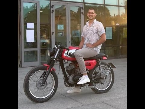 Видео: Cafe Racer от стар MZ TS 150 ?!? Възможно ли е?