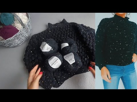 Видео: 🔥 НОВЫЙ МК ГОТОВ! СВИТЕР С ПАЙЕТКАМИ И МОИ БЕСПЛАТНЫЕ МАСТЕР КЛАССЫ 