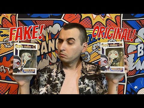 Видео: Корвус Глэйв оригинал/подделка (Corvus Glaive original/fake) | Funko pop | Обзор и сравнение фигурок