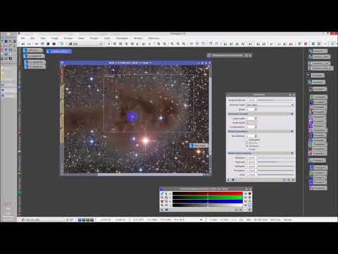 Видео: Обработка астрофотографии темных туманностей в PixInsight от Олега Брызгалова 4\4