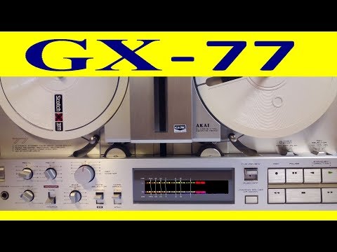 Видео: Akai Gx-77 "Влип" ЛПМ