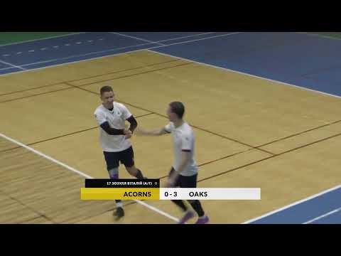 Видео: Огляд. Acorns — Oaks  Третя ліга. Чемпіонат з футзалу. Сезон 24/25