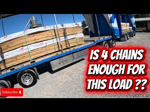 Видео: Ремни или цепи? Что лучше? Ещё один день из жизни дальнобойщика 🚛