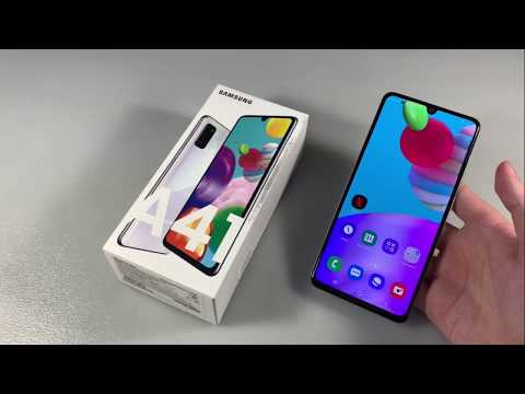 Видео: Обзор Samsung Galaxy A41 4/64GB (A415F)