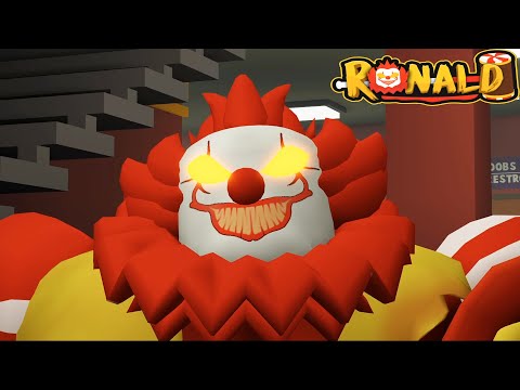 Видео: Страшный КЛОУН из МАКДОНАЛЬДС! - Ronald 🤡 Роблокс