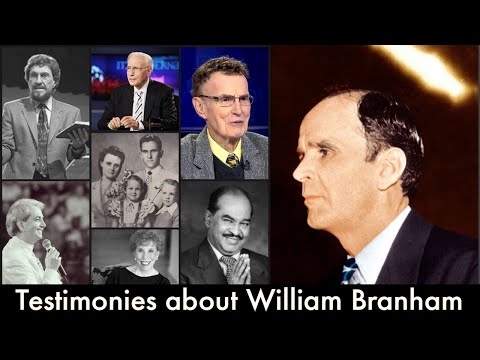 Видео: Отзывы проповедников об Уильяме Бранхаме