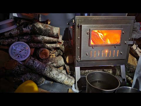 Видео: Поход с печкой и палаткой к лесному озеру, осеннее межсезонье, месим грязь