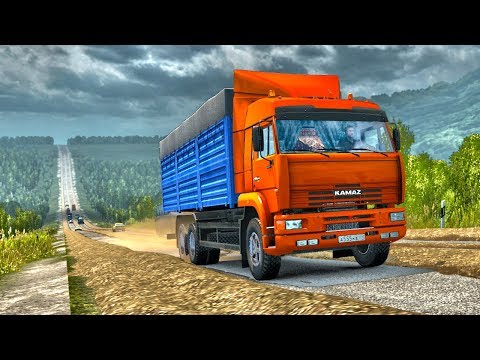 Видео: РЕМОНТ ДОРОГИ - Euro Truck Simulator 2