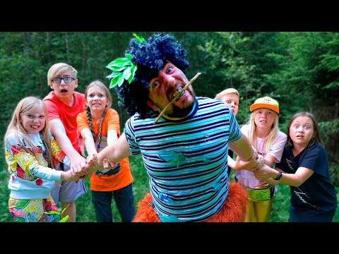 Видео: НАШЛИ ДИКАРЯ В ЛАГЕРЕ!