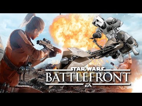 Видео: Star Wars Battlefront - Сражение за ресурсы! 60 FPS