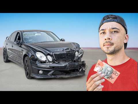 Видео: Восстановление разбитого суперкара KILLER AMG PT. 1