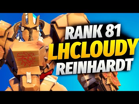 Видео: LHCloudy показывает, как выглядит ЛУЧШИЙ Райнхардт! [Топ-500 Overwatch 2, 18 сезон]