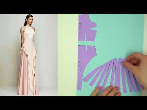 Видео: Моделирование платья с рельефами и воланами / Bespoked.ru