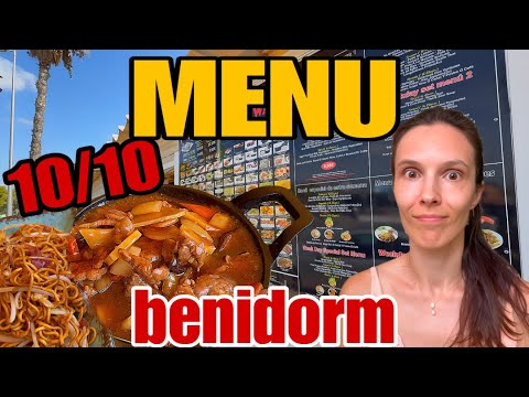 Видео: Мы нашли ЛУЧШЕЕ азиатское МЕНЮ в Бенидорме! 😯🦐