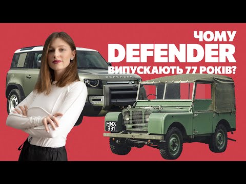 Видео: Історія Land Rover Defender: 77 років британської якості