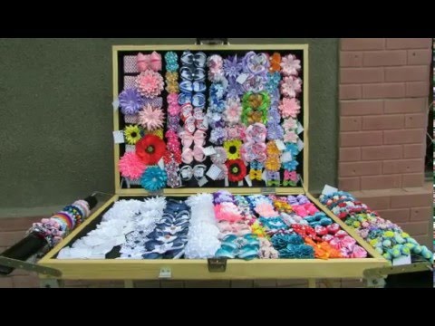 Видео: Демонстрационный стол для канзаши/ Demonstration table for kanzashi
