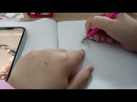 Видео: Как нарисовать глаз, влюблённый и грустный 🩷🩵🖌️#аrt #drawing #творчідіти 