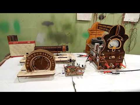 Видео: Радио Сергея Угрюмова на лампе 6Ф12П улучшение схемы