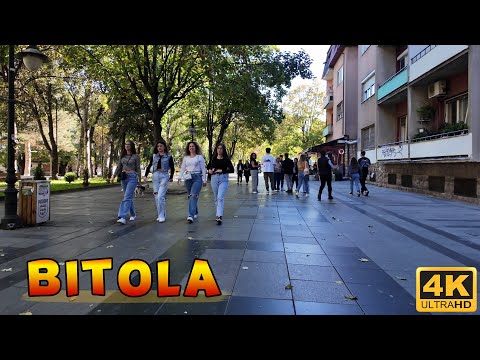 Видео: WALKING TOUR - Bitola, Macedonia (autumn 2024) 【4K】 Прошетка на Широк Сокак во БИТОЛА, Македонија 🇲🇰