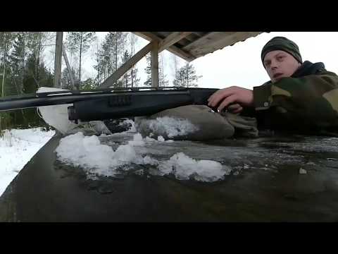 Видео: Насадка парадокс на МР-155, отстрел патронов с разной навеской пороха.