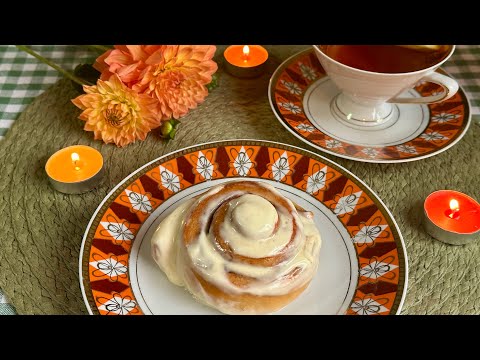 Видео: СІНАБОН неймовірні булочки з корицею та кремом ідеальний осінній рецепт / Сінабони - це смачно !