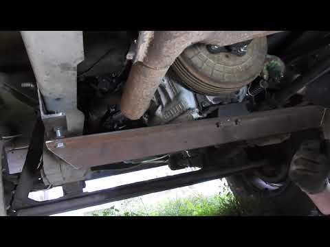 Видео: КПП ЗИЛ на ГАЗик. заднее крепление кпп.