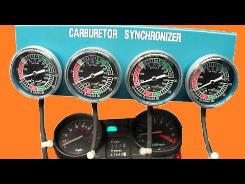 Видео: Синхронизация и настройка Honda CB750