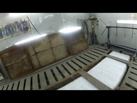 Видео: Половые фильтры  в покрасочную камеру делаем сами.