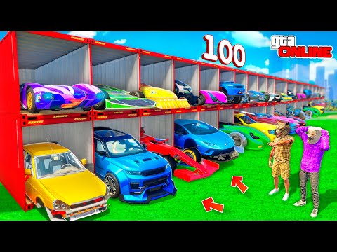Видео: ОТКРЫЛИ 100 НОВОГОДНИХ КОНТЕЙНЕРОВ И ОБАЛДЕЛИ! РЕАКТИВНАЯ КОЛЯСКА? БИТВА ЗА КОНТЕЙНЕРЫ В ГТА ОНЛАЙН