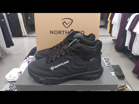 Видео: Ботинки утепленные мужские Northland Fels Nylon Mid ( Зима 2023 )