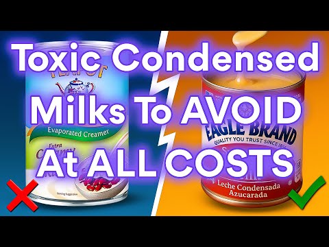 Видео: Избегайте этих 7 марок сгущенного молока любой ценой (и 2 из них действительно безопасны для упот...