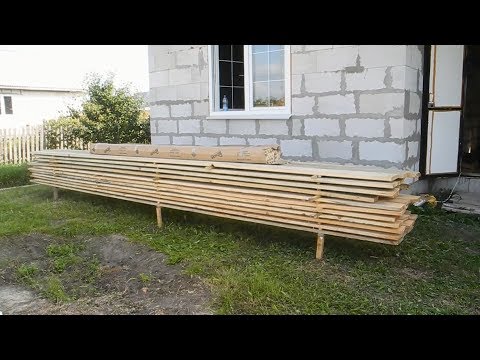 Видео: Как надежно хранить доски на улице