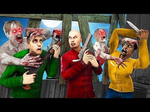 Видео: ЗОМБИ ПОЙМАЛИ НАС В ЛОВУШКУ! СТРАШНЫЙ ЗОМБИ АПОКАЛИПИС В Garry`s Mod