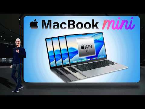 Видео: MacBook Mini за 599 долларов! Бюджетный MacBook от Apple 2026 года только что попал в сеть!