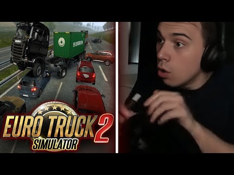 Видео: ГЛЕБ ИГРАЕТ И ЕСТ ПИЦЦУ В EURO TRUCK SIMULATOR 2 С ПОДПИСЧИКАМИ | Sasavot