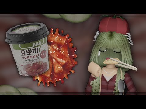 Видео: умираю - ем острые токпокки типа