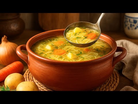 Видео: Этот суп, как лекарство для моего желудка! Съедаю по 2 тарелки! 🍲