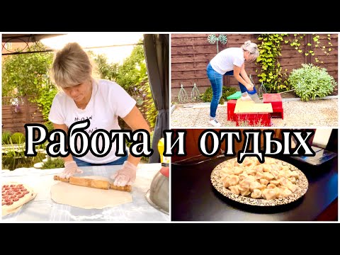 Видео: Вмонтировали Шкаф / Налепили Пельменей  / Работа и Отдых на Даче