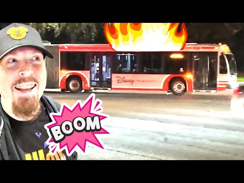 Видео: Автобусы Disney 🚌💥🚌 Автобусы, автобусная остановка, автобус McDonald’s Орландо Флорида Автобус Di...