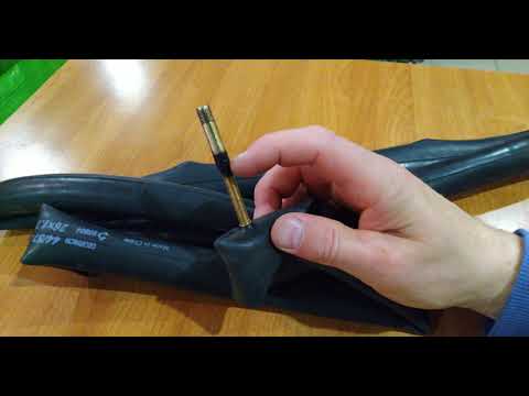 Видео: Переоборудование клапана камеры велосипеда Ниппель Presta