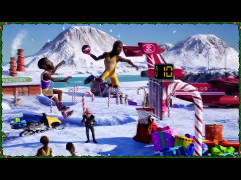 Видео: Коби и Шак - Новогодняя заруба легенд "Lakers" в NBA 2k Playgrounds 2
