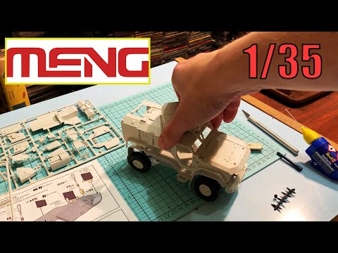 Видео: Сборка модели бронеавтомобиля ТАЙФУН К-4386 ВДВ 1/35 MENG