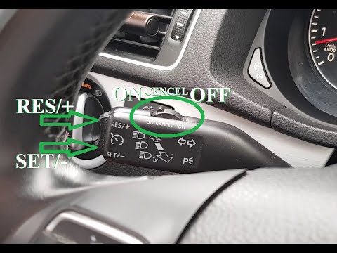 Видео: Как пользоваться круиз контролем Volkswagen Passat NMS