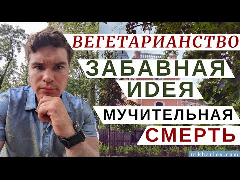 Видео: Фруктоедение, Веганство, Вегетарианство: Забавная идея ➡ мучительная смерть. Индуцированный Бред.