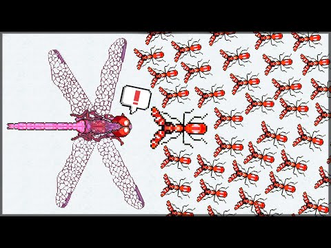 Видео: НОВОЕ СУЩЕСТВО РОЗОВАЯ СТРИКОЗА | СОБЫТИЕ  ДЕНЬ СВЯТОГО ВАЛЕНТИНА - Pocket Ants: Симулятор Колонии