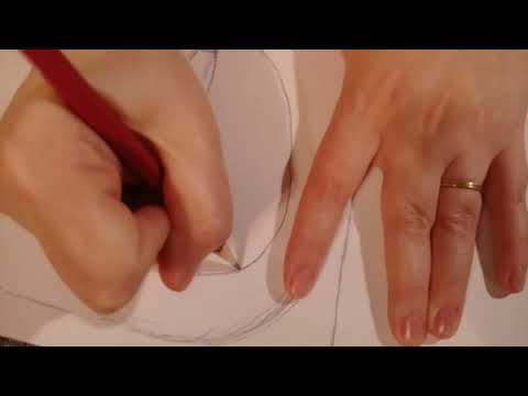 Видео: Делаю прорись с иконы и перевод ее на ткань. Вышивает Наталья Головицкая