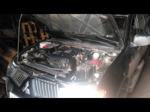 Видео: Mitsubishi L200 triton 2.5л. Меняем свечи накала.