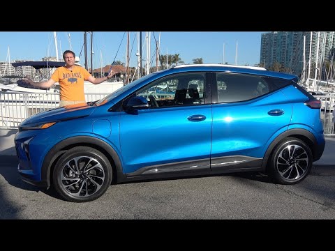 Видео: Chevy Bolt EUV 2022 года - это электро - хэтчбек с хорошими технологиями